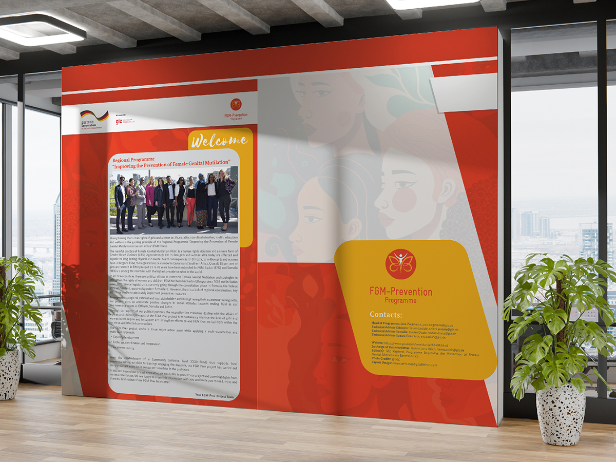 IOM donor recognition wall